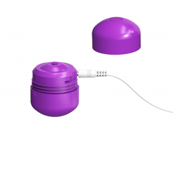 ml creation cute bullet puissant vibromasseur rechargeable usb violet