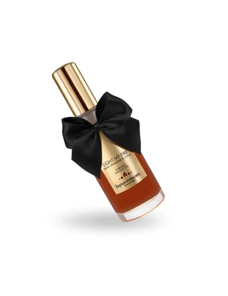 bijoux huile massage effet de chaleur arôme de chocolat_3