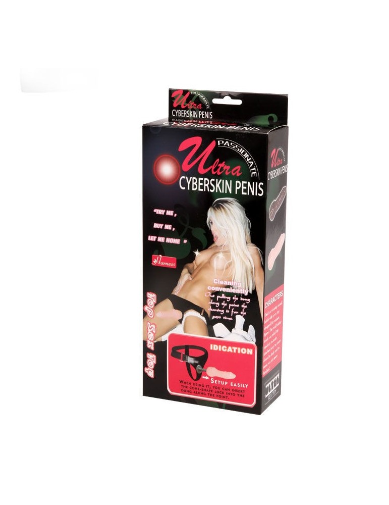 harnais pénis ultra ultra doux 16,9 cm_9