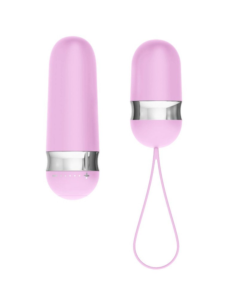 oeuf vibrant rechargeable ovo r4 et télécommande rose_2