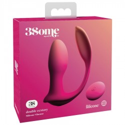 3some double vibromasseur télécommandé extase_12