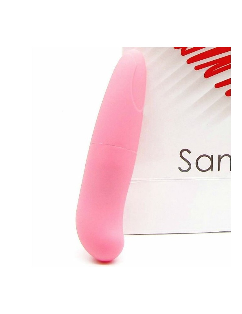 saninex mini vibromasseur multi excitant femme rose