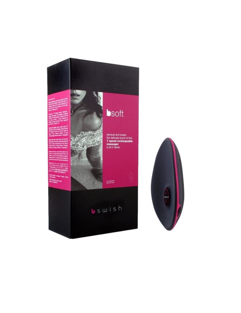 b swish bsoft premium massager noir magenta
