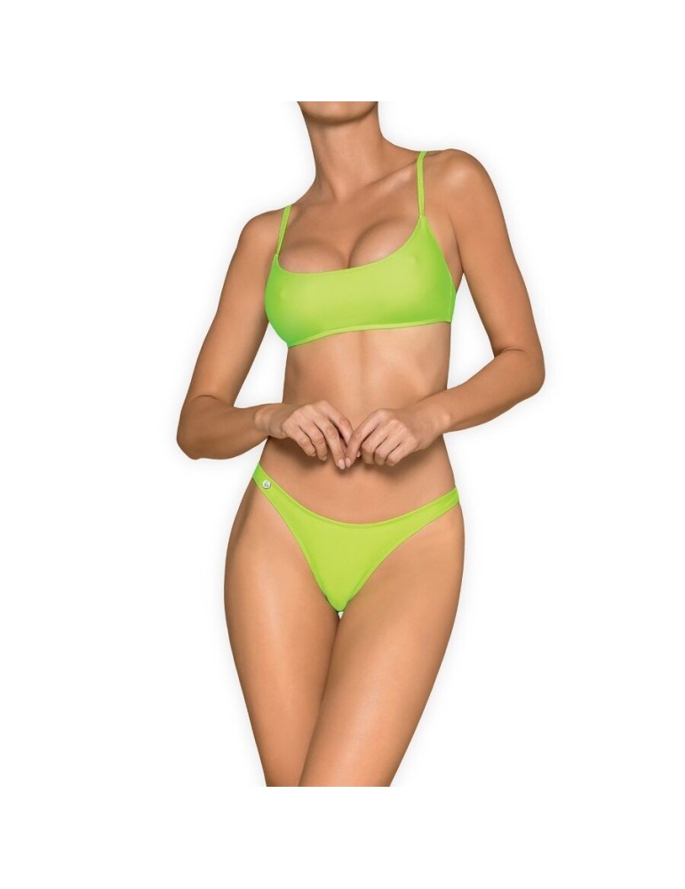 obsessive - bikini de plage mexico vert