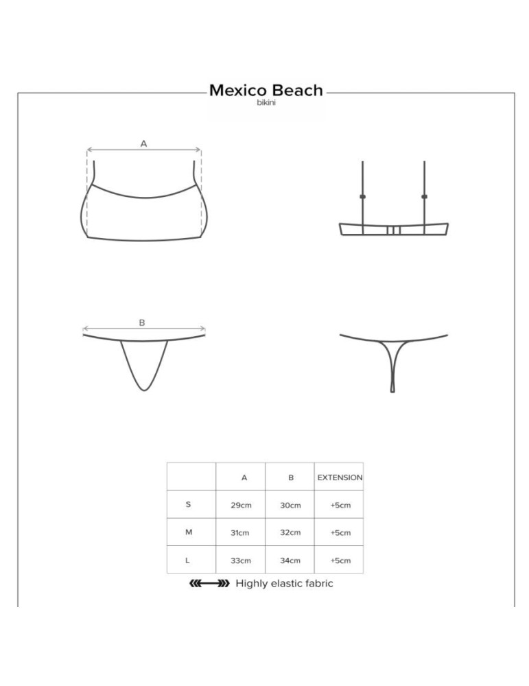 obsessive - bikini de plage mexico vert_3