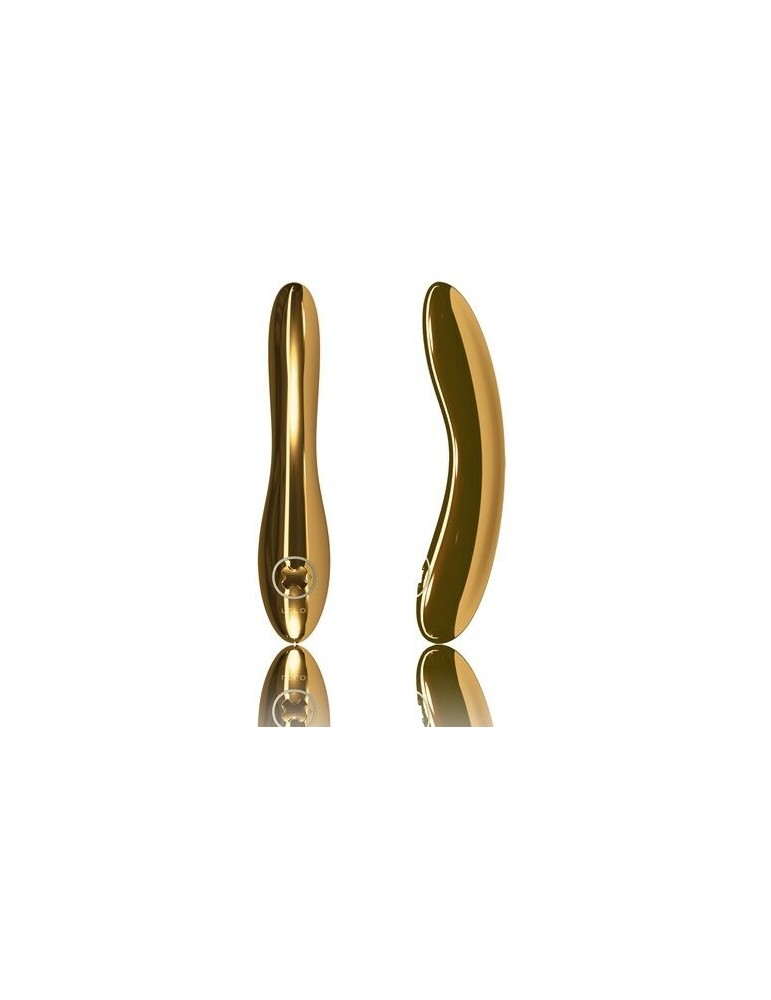 vibromasseur en or 24 carats lelo inez