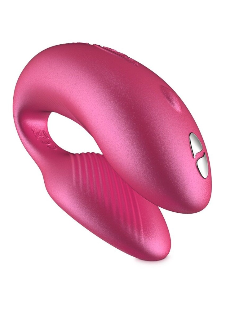 we vibe chorus vibromasseur couples avec contrôle de compression rose_2