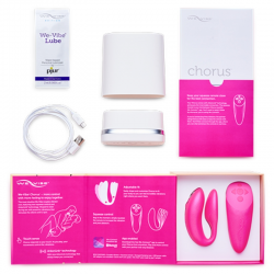 we vibe chorus vibromasseur couples avec contrôle de compression rose_4