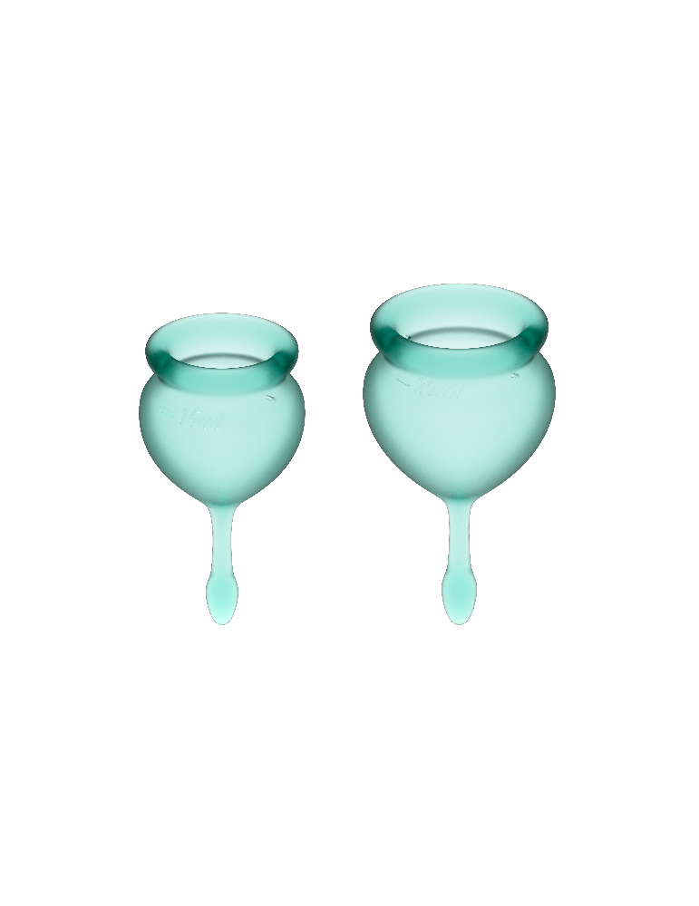 satisfyer feel good kit coupe menstruelle verte 15 + 20ml