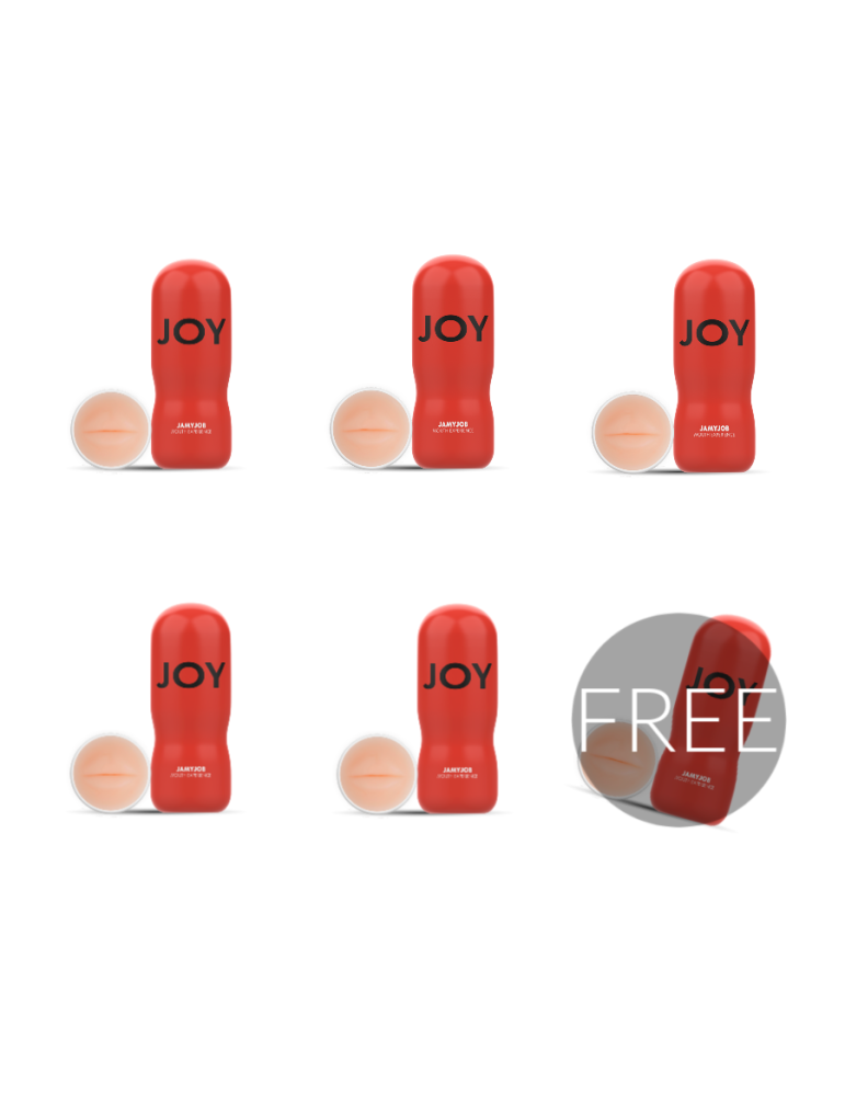 jamyjob masturbateur bouche excitant 5 + 1 gratuit