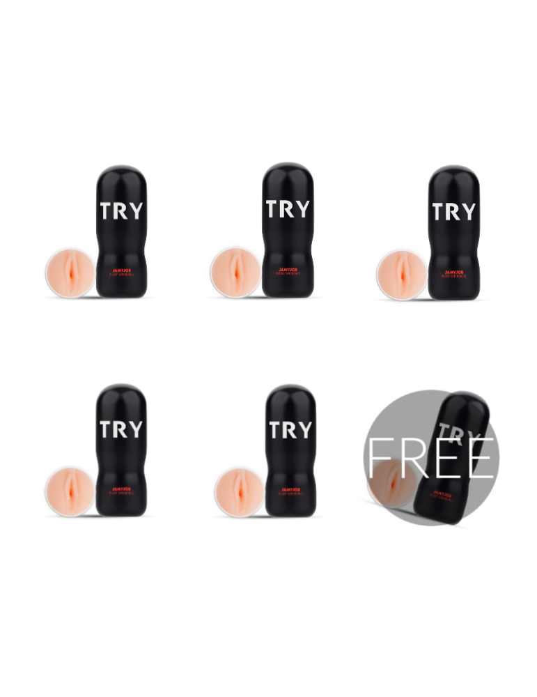 jamyjob excitant masturbateur vagin 5 + 1 gratuit