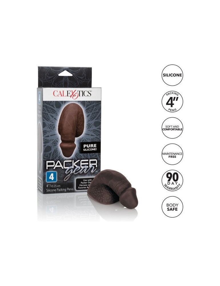 emballage pénis silicone pénis 10cm noir_4
