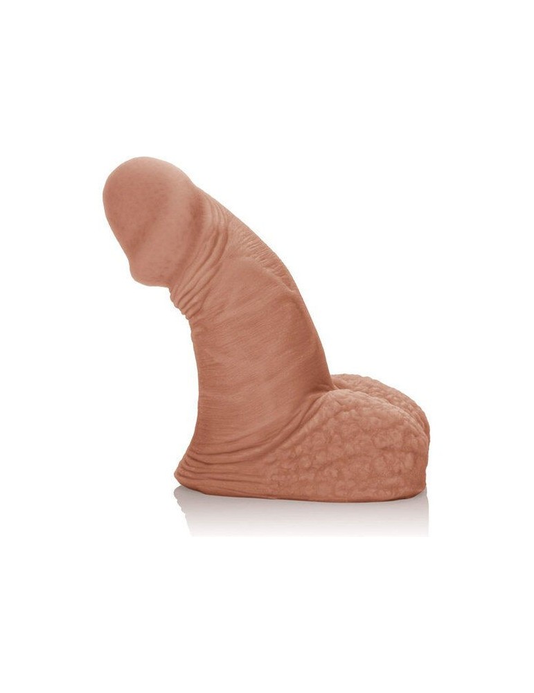 emballage pénis pénis réaliste 12,75 cm marron_2