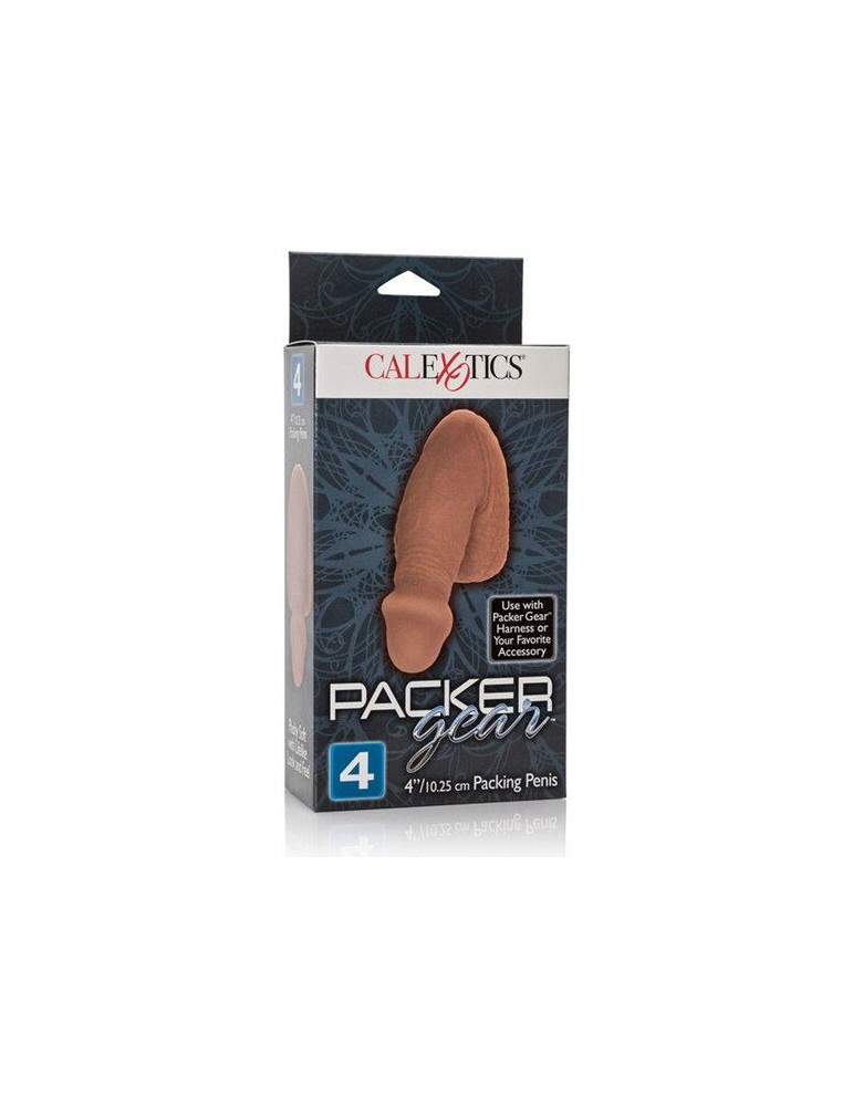 emballage pénis pénis réaliste 12,75 cm marron_4