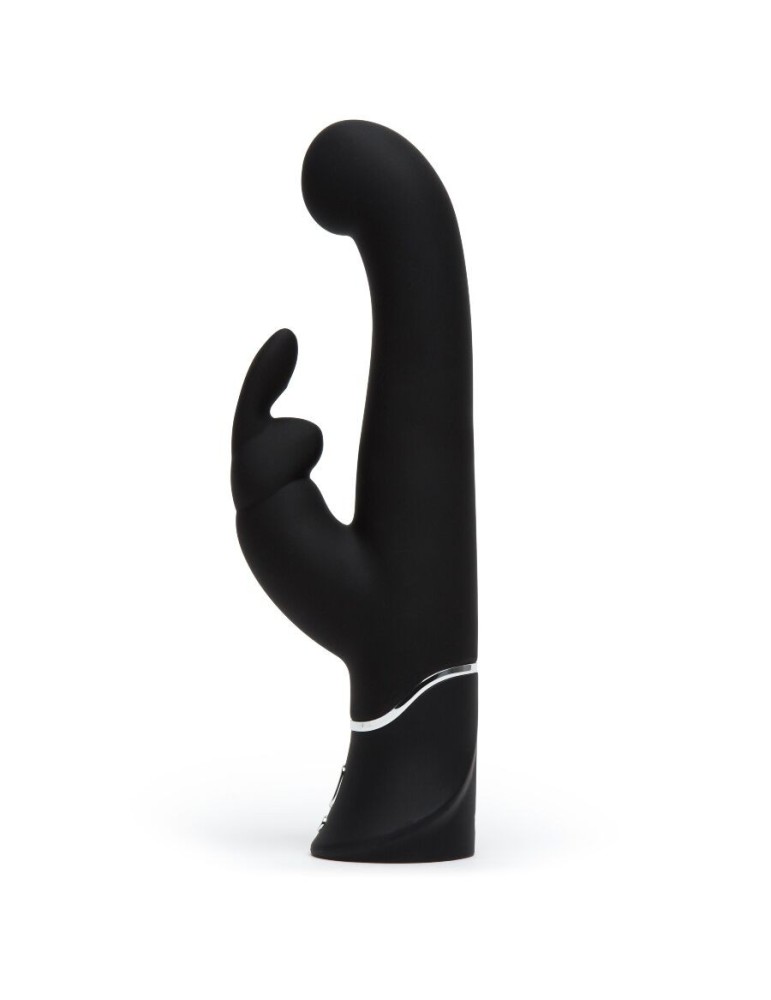 vibromasseur stimulateur de point g noir happy rabbit