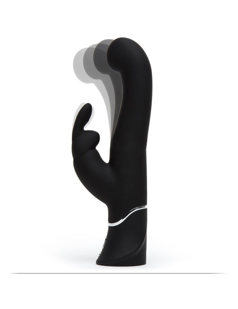 vibromasseur stimulateur de point g noir happy rabbit_3