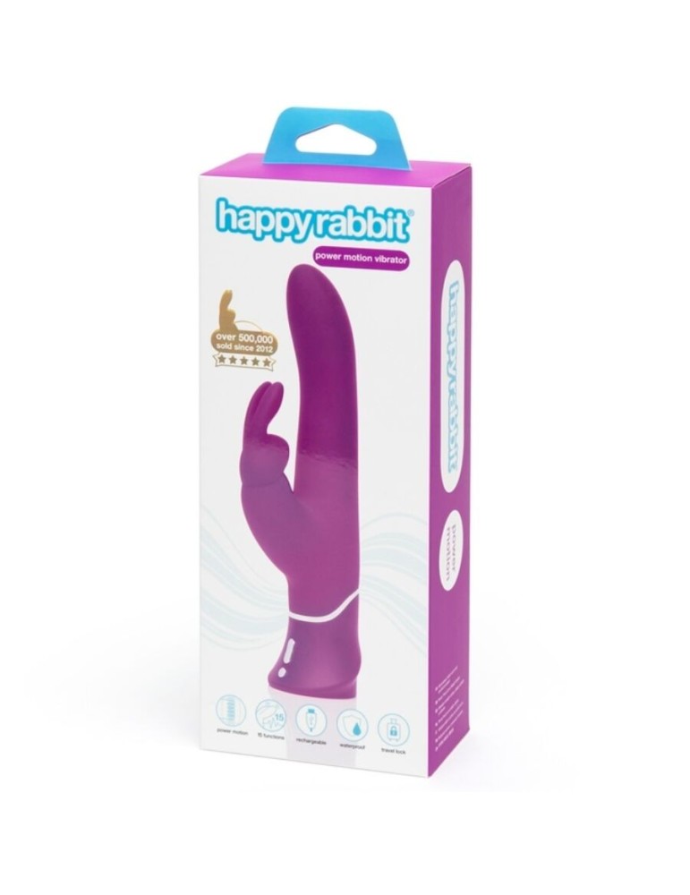 mouvement de puissance de courbe de vibromasseur de lapin heureux_4