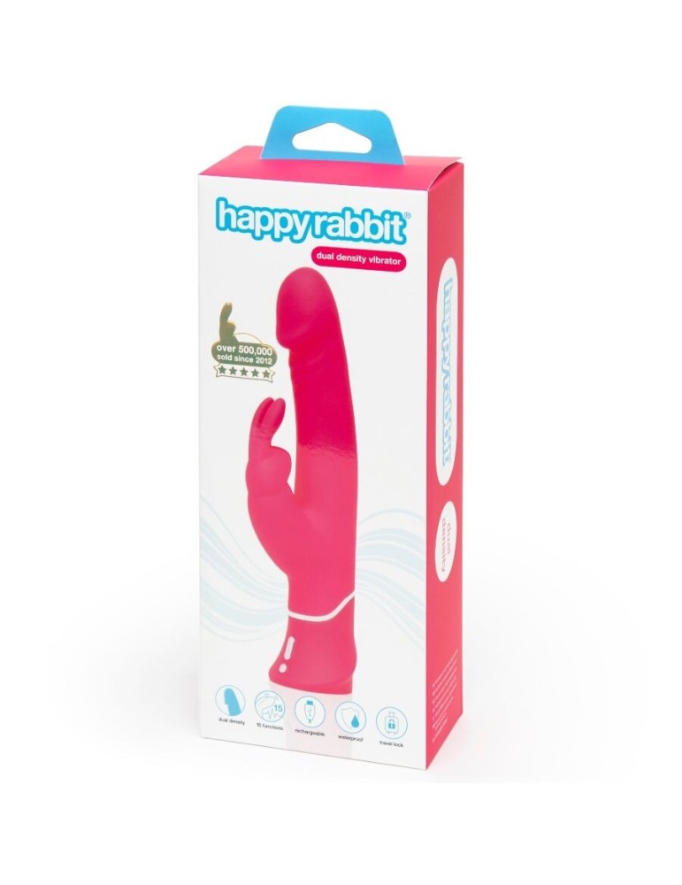 happy rabbit vibromasseur lapin double densité réaliste_5