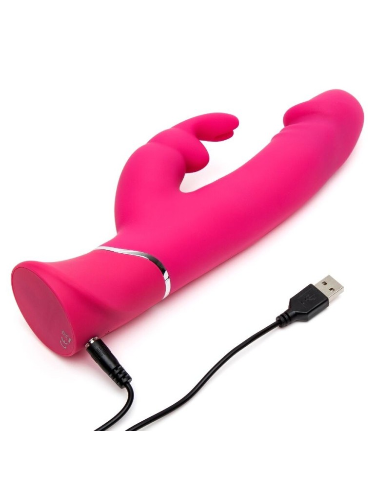 happy rabbit vibromasseur lapin double densité réaliste_6