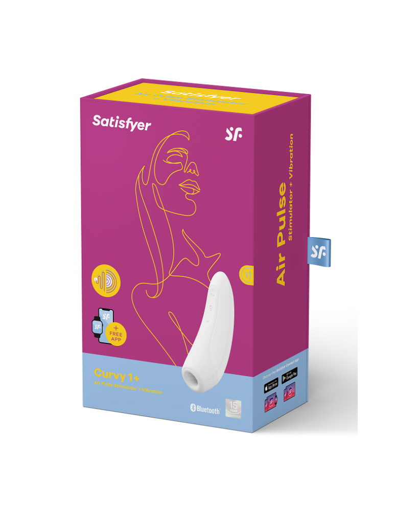 satisfyer curvy 1+ - blanc_5
