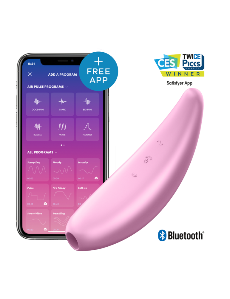 satisfyer curvy 3+ - rose