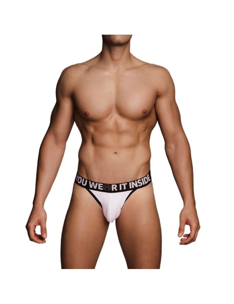 Macho - taille de string blanc mx081_3