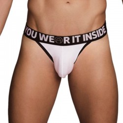 Macho - taille de string blanc mx081_4