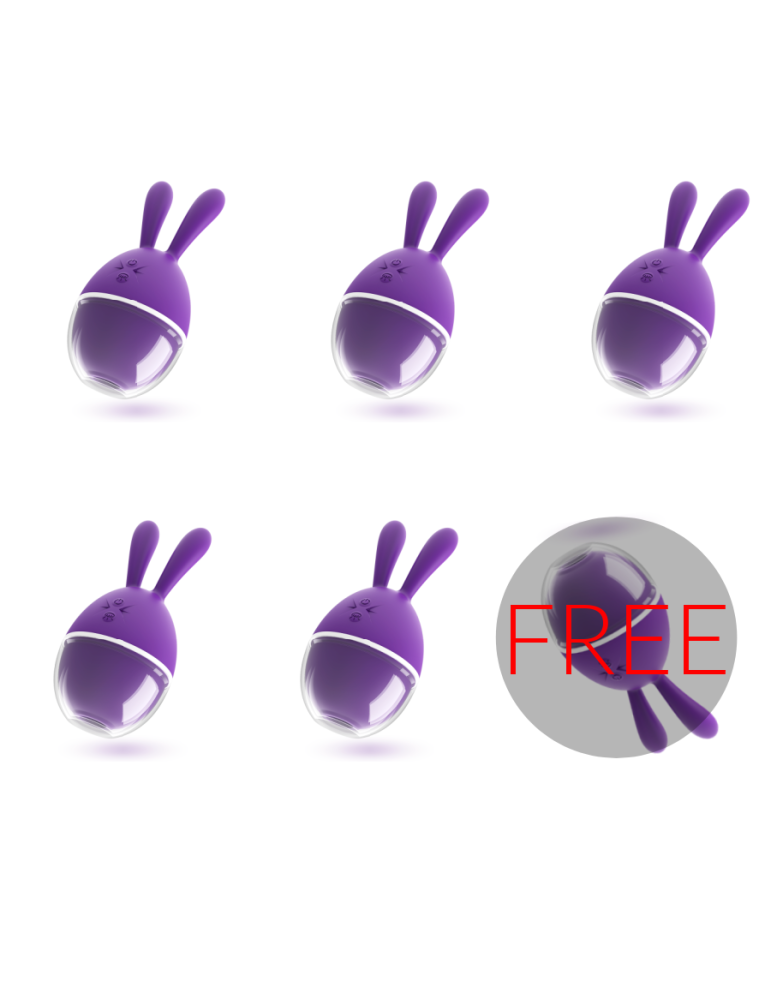galatea rubbit energetic wave clit sucker 5 + 1 gratuit