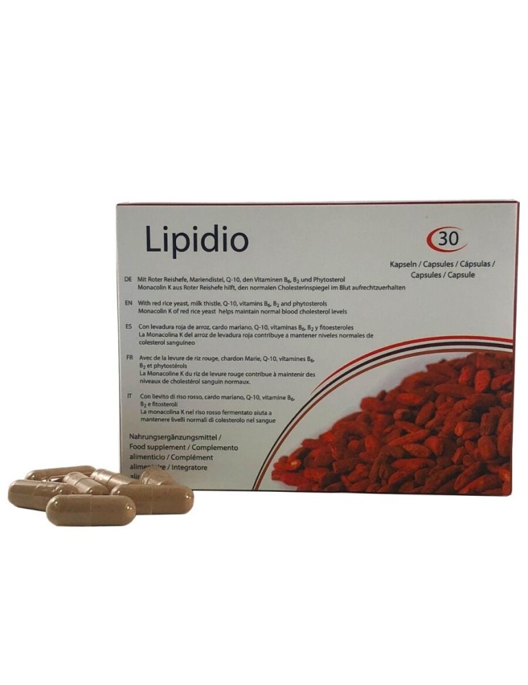 supplément d'élimination des graisses lipidiques et du cholestérol 30 cap