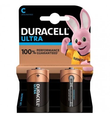 pile alcaline duracell ultra power c lr14 blister * 2