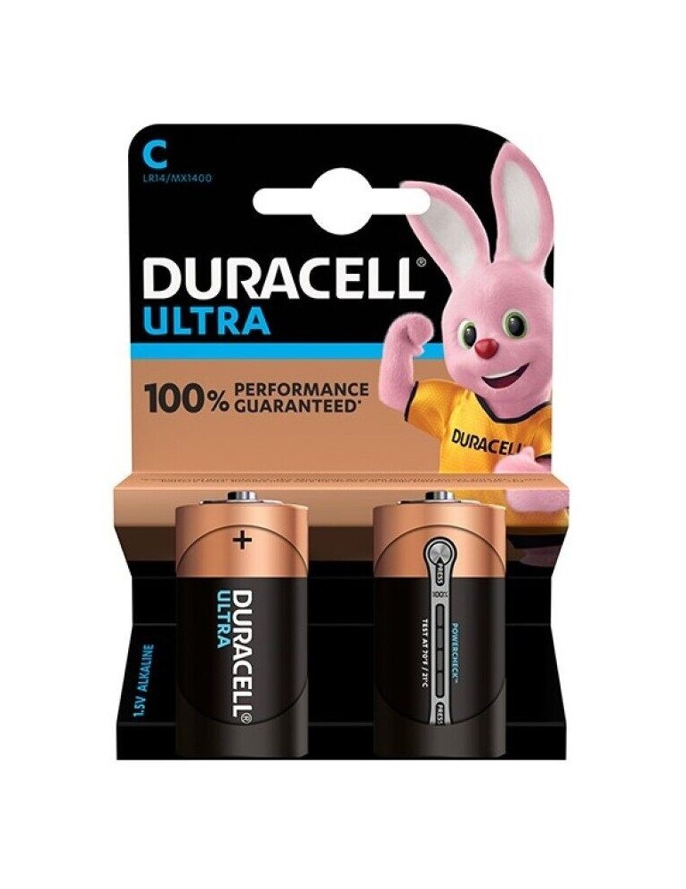 pile alcaline duracell ultra power c lr14 blister * 2