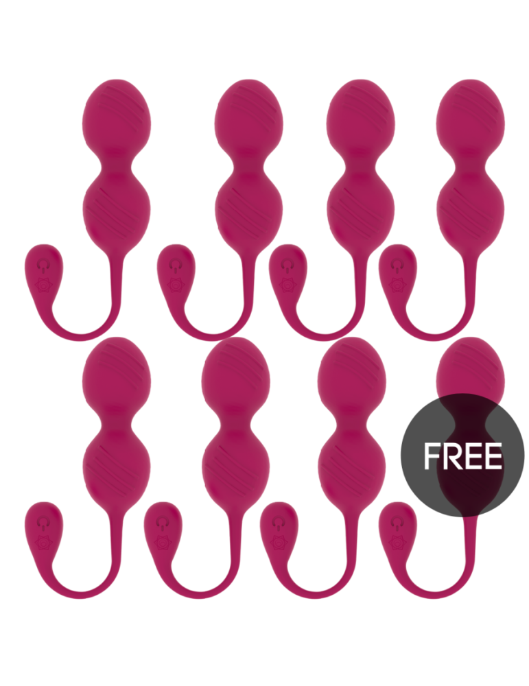 rithual nisha rechargeable kegel balls vibrating orchid 7 + 1 gratuit