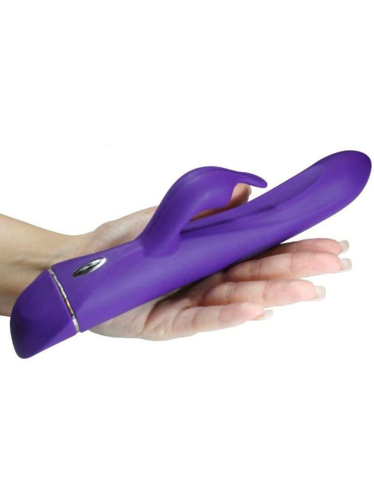 ovo - vibromasseur k6 avec stimulation du point g lapin et lilas_5