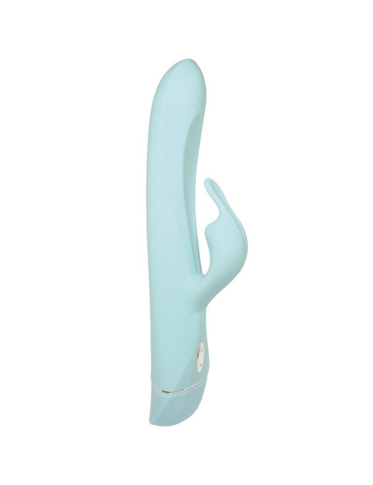 ovo - vibromasseur k6 avec stimulation lapin et point g turquoise_3