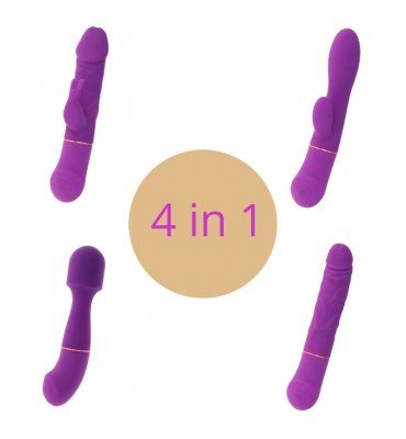 moteur vibromasseur 4 en 1 + couvercles stimulants_3