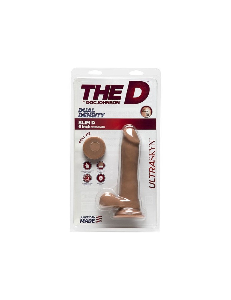 doc johnson ultraskyn slim dildo 16,50 cm caramel_2