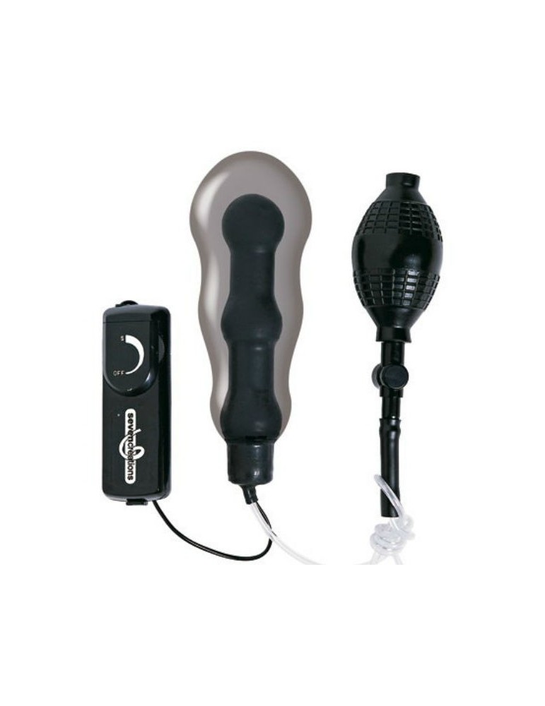 plug gonflable sevencreations avec vibromasseur