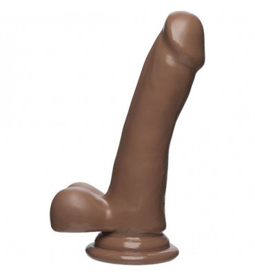 doc johnson slim réaliste pénis firmeskyn 16,51 cm caramel