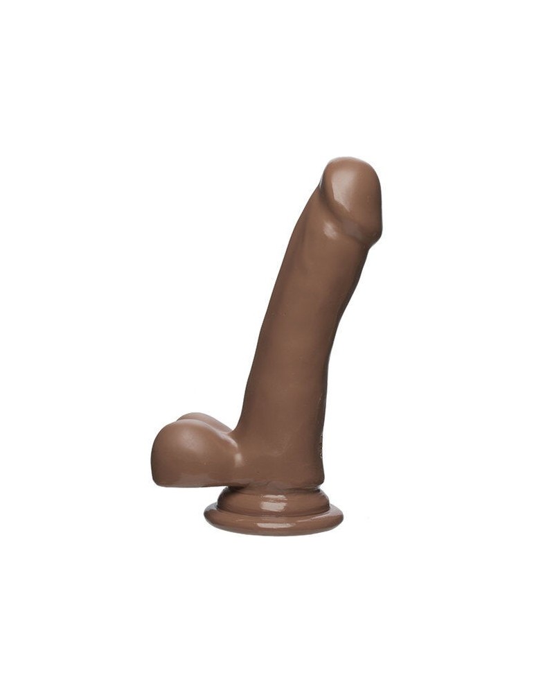 doc johnson slim réaliste pénis firmeskyn 16,51 cm caramel