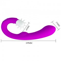 ctype pretty love - vibromasseur rechargeable magic tongue avec langue_3