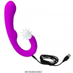 ctype pretty love - vibromasseur rechargeable magic tongue avec langue_6