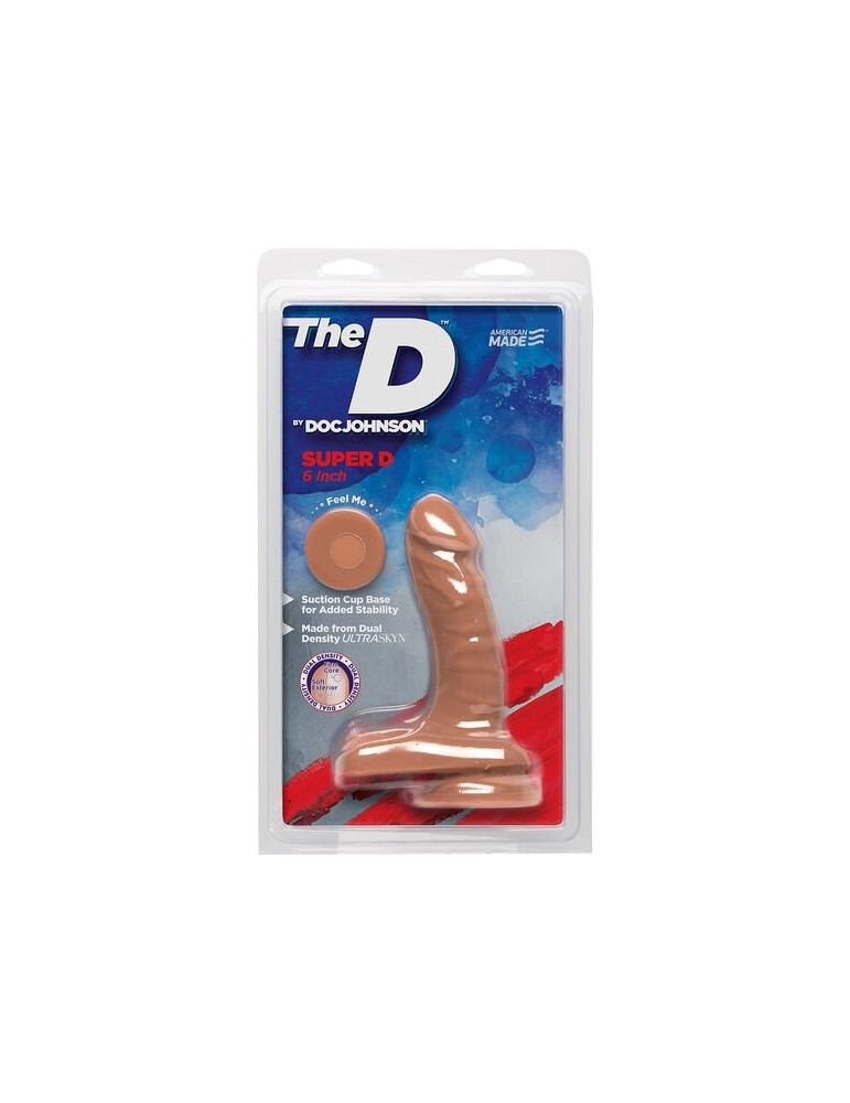 doc johnson le pénis réaliste super d 16,5 cm caramel_2