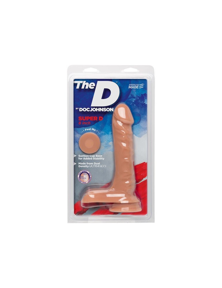 doc johnson le pénis réaliste super d 20cm caramel_2