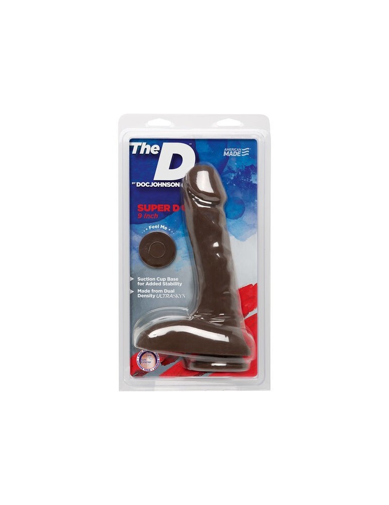 doc johnson le pénis réaliste super d 23 cm marron_2