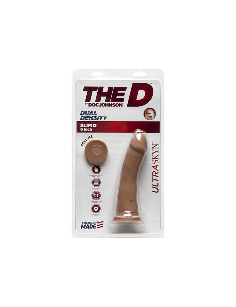 doc johnson slim réaliste pénis 16,50 cm caramel_2