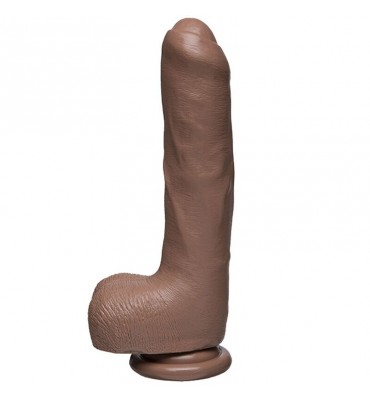 doc johnson uncut d - pénis réaliste firmskyn 22cm caramel