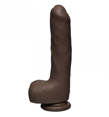 doc johnson uncut d - firmskyn pénis réaliste 22cm marron