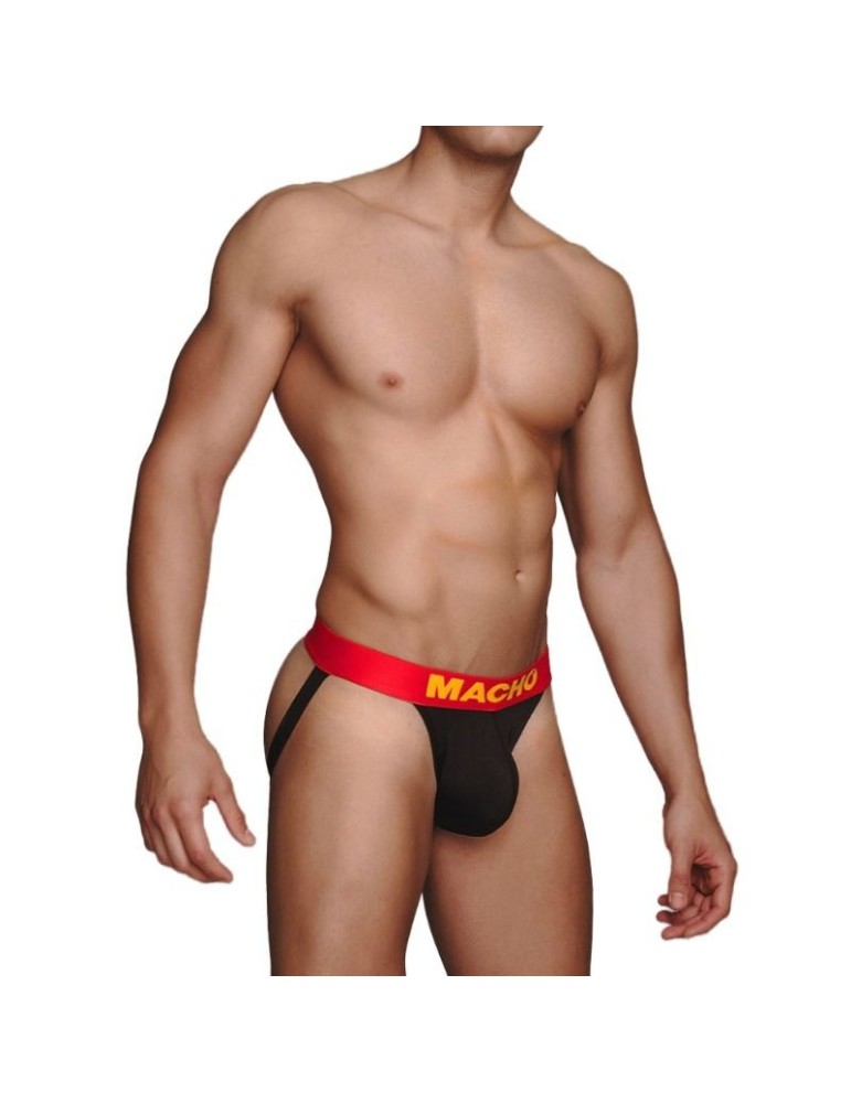 Macho - mx084 jockstrap noir taille