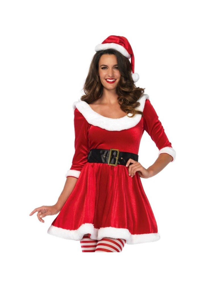 leg avenue santa claus 3pcs ensemble