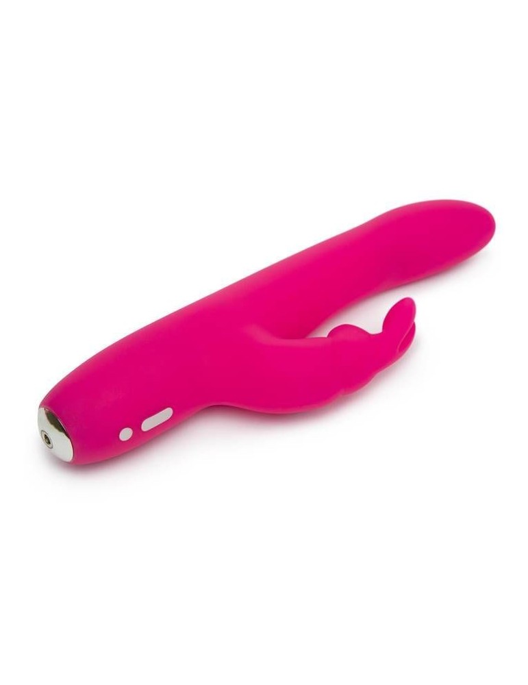 vibromasseur incurvé fin rose happy rabbit_3